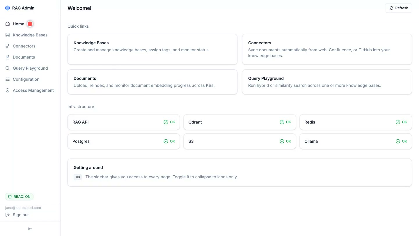 RAG Platform 데모